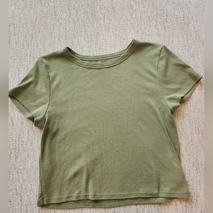 America Eagle Cropped Tee